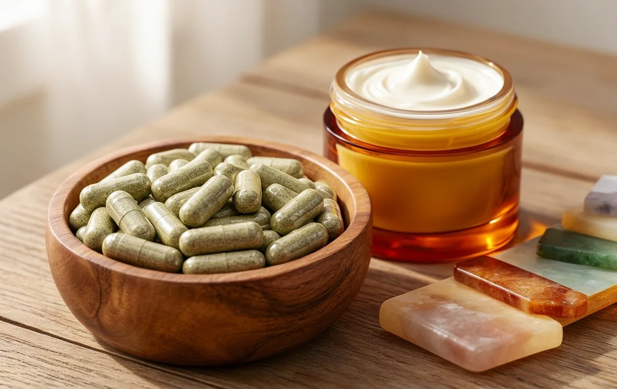 Facial care textures